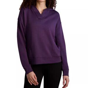 Gaiam V-neck Hudson Yoga Hoodie MYSTERIOSO